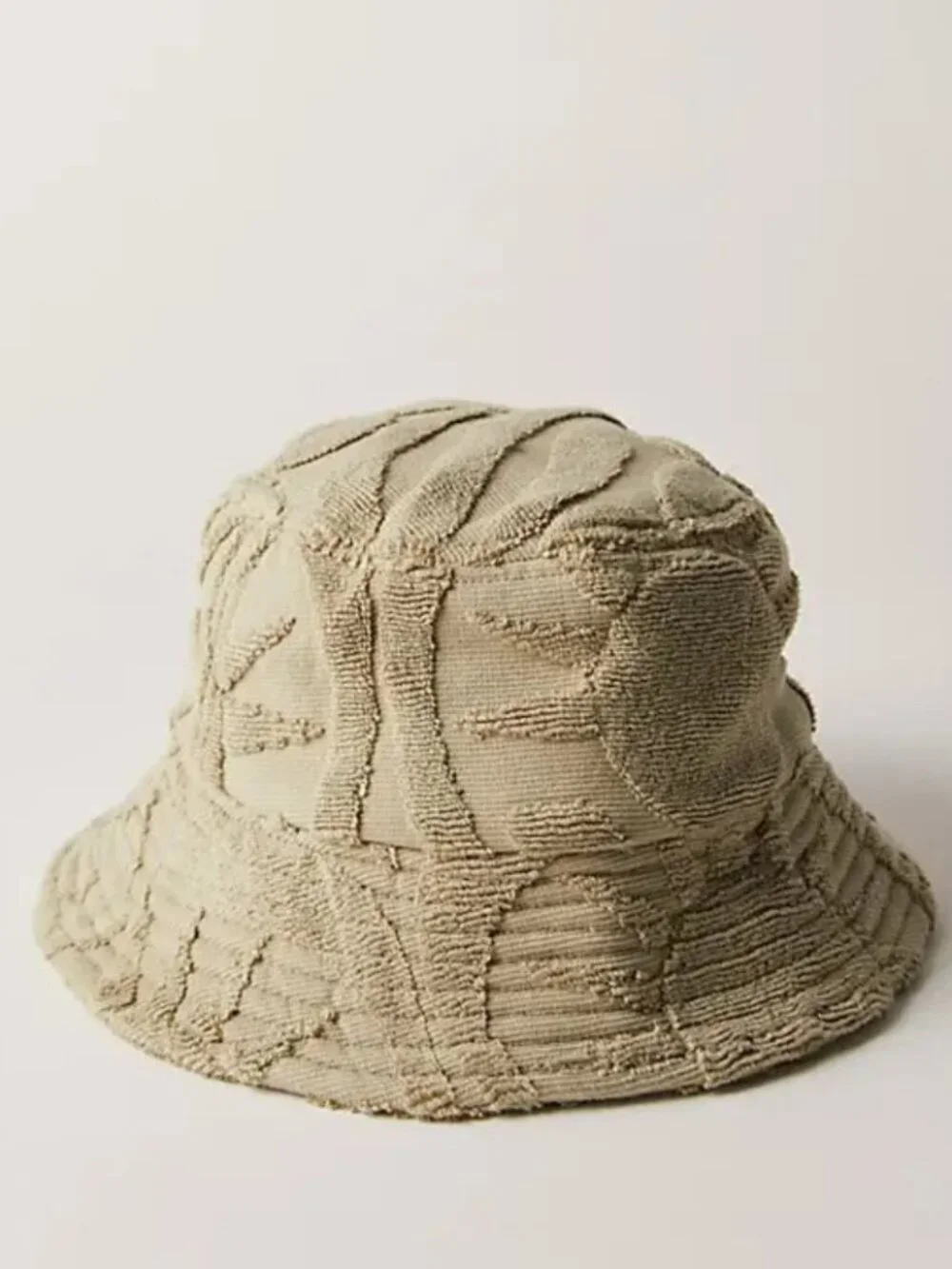 NWT Free People x Solei Solei Sundown Terry Bucket Hat in Sage